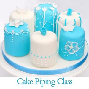 Join our attended cake piping class for a great day out